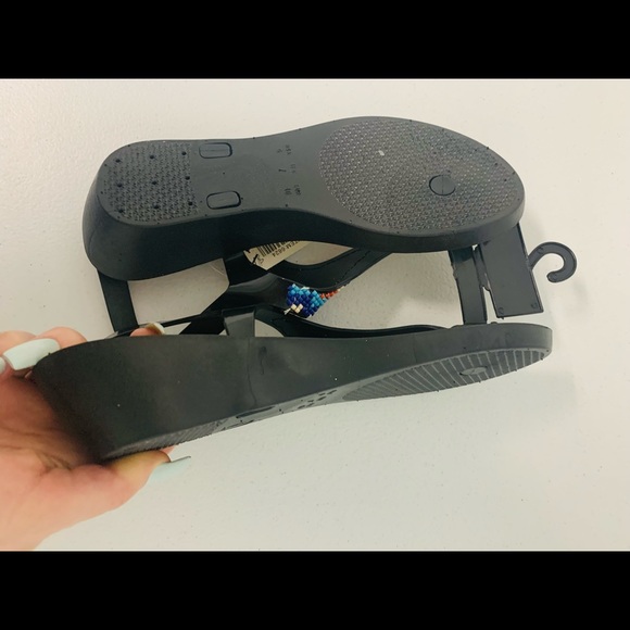 Reduced. Multi-color beaded sandals - Picture 5 of 6